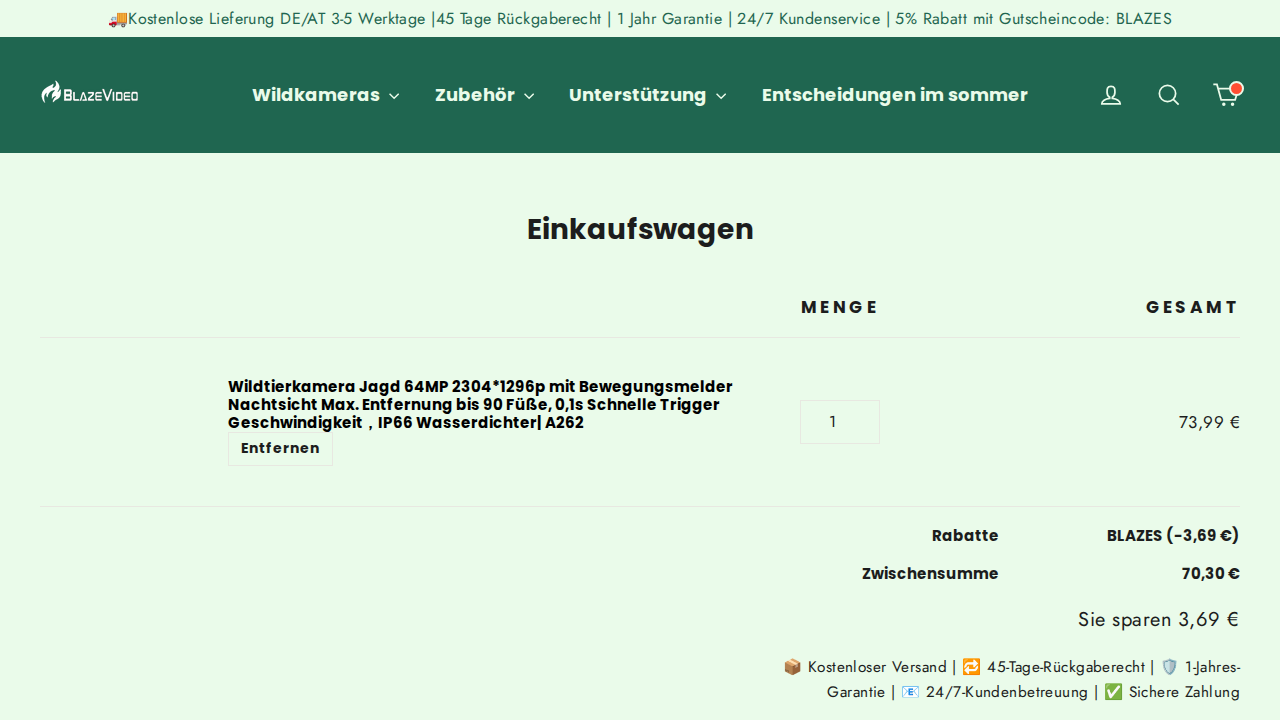 Öffentlich freigegebener Prüfnachweis für BlazeVideo vom 25.07.2026, 22:51 Uhr